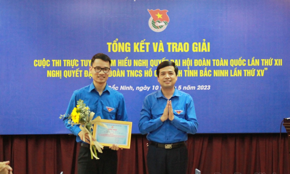 Gần 12 nghìn lượt dự thi trực tuyến tìm hiểu Nghị quyết Đại hội Đoàn