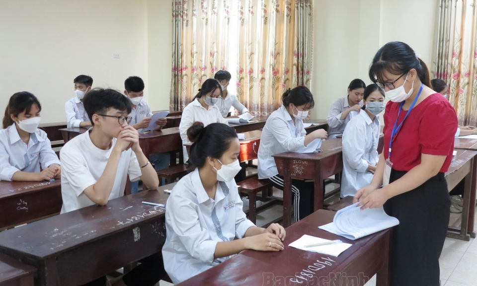 Hơn 16,3 nghìn thí sinh Bắc Ninh dự thi tốt nghiệp THPT năm 2023