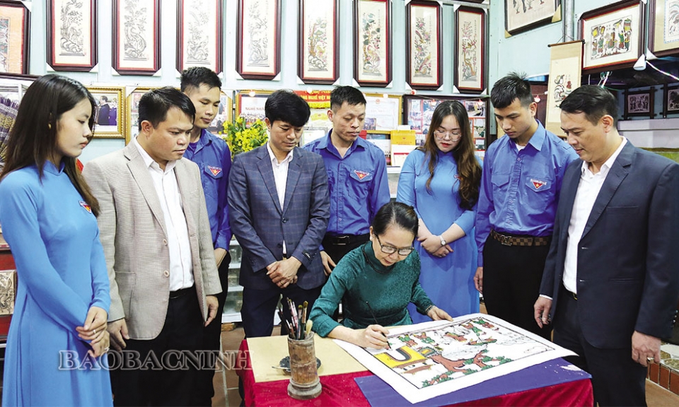 Đảng bộ phường Song Hồ thực hiện Chỉ thị 05  gắn với nhiệm vụ chính trị địa phương