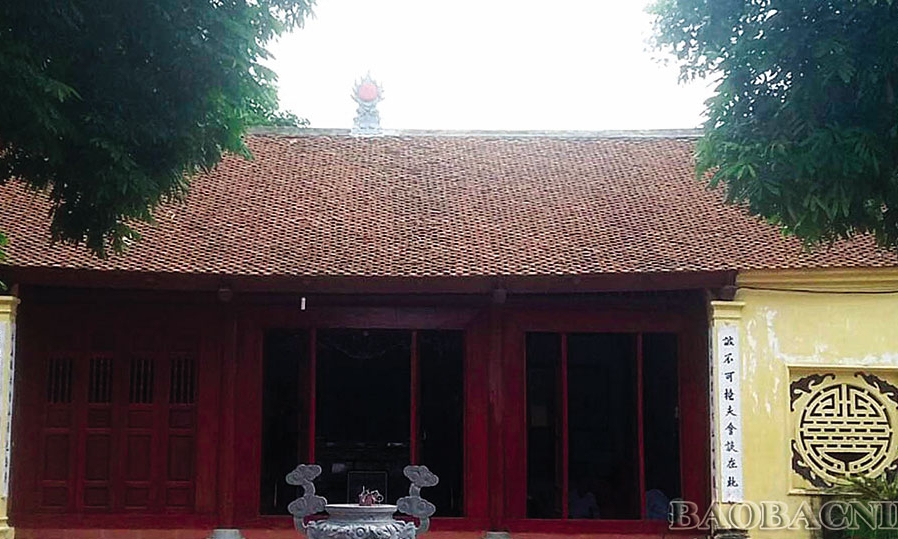 Giá trị lịch sử văn hóa  di tích Đình thôn Thọ Ninh