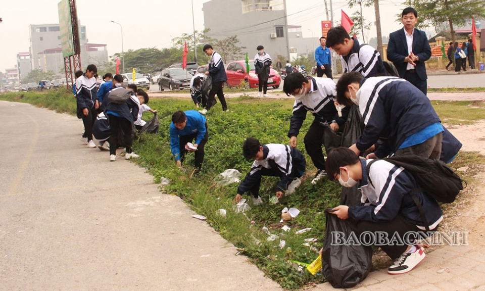 Tuổi trẻ góp sức bảo vệ môi trường