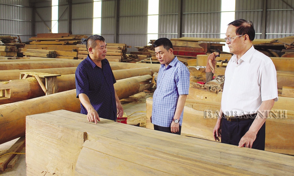 Cựu chiến binh xã Lâm Thao thi đua làm theo Bác