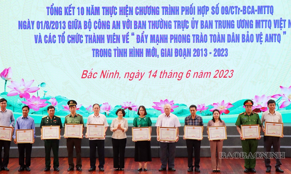 Nhân rộng cách làm hay,  mô hình hiệu quả phong trào  toàn dân bảo vệ an ninh Tổ quốc