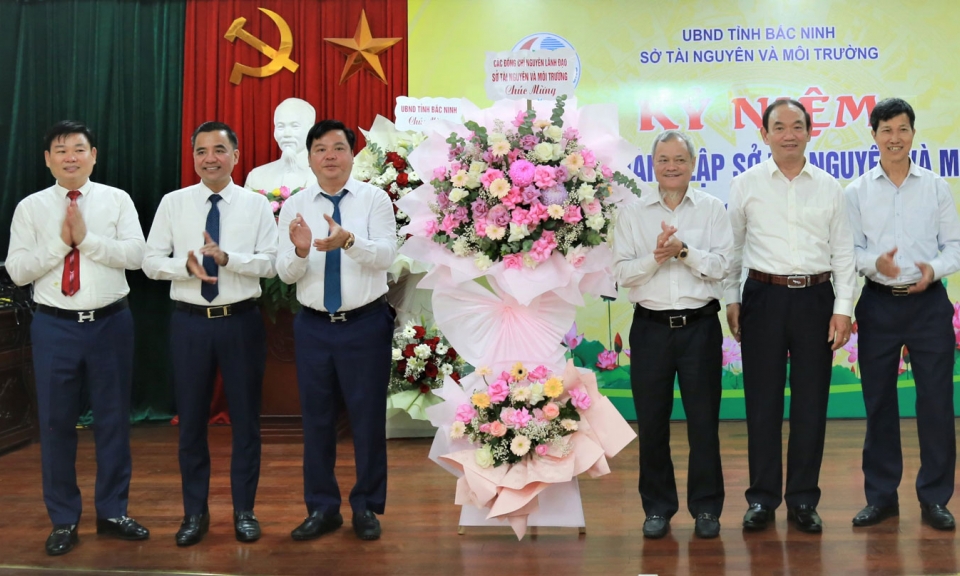 Kỷ niệm 20 năm thành lập Sở Tài nguyên và Môi trường