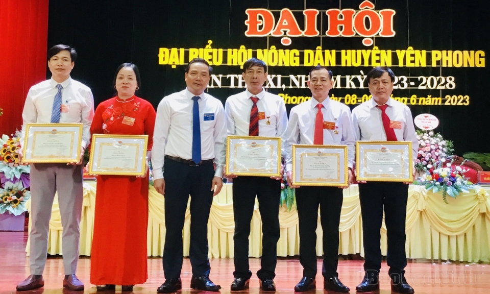 Hội Nông dân huyện Yên Phong tổ chức Đại hội lần thứ XI