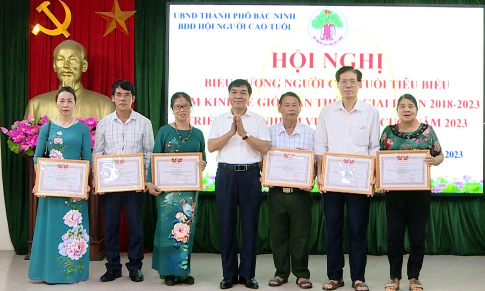 Thành phố Bắc Ninh có 183 người Cao tuổi làm kinh tế giỏi các cấp