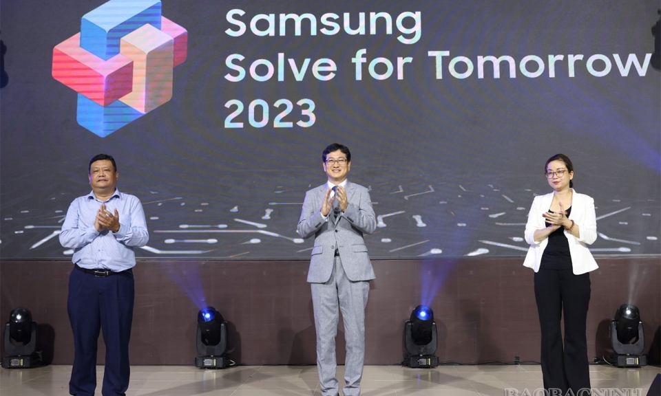 Samsung Việt Nam  tạo cơ hội cho gần 3 triệu học sinh khu vực miền Nam tham gia cuộc thi Solve for Tomorrow