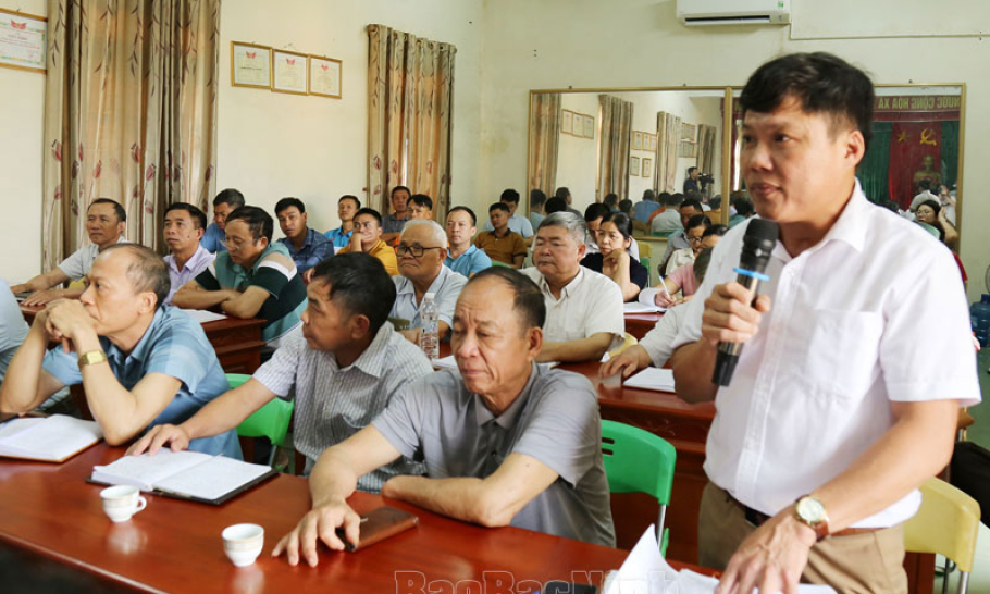 Đảng bộ huyện Yên Phong chú trọng công tác tự phê bình và phê bình