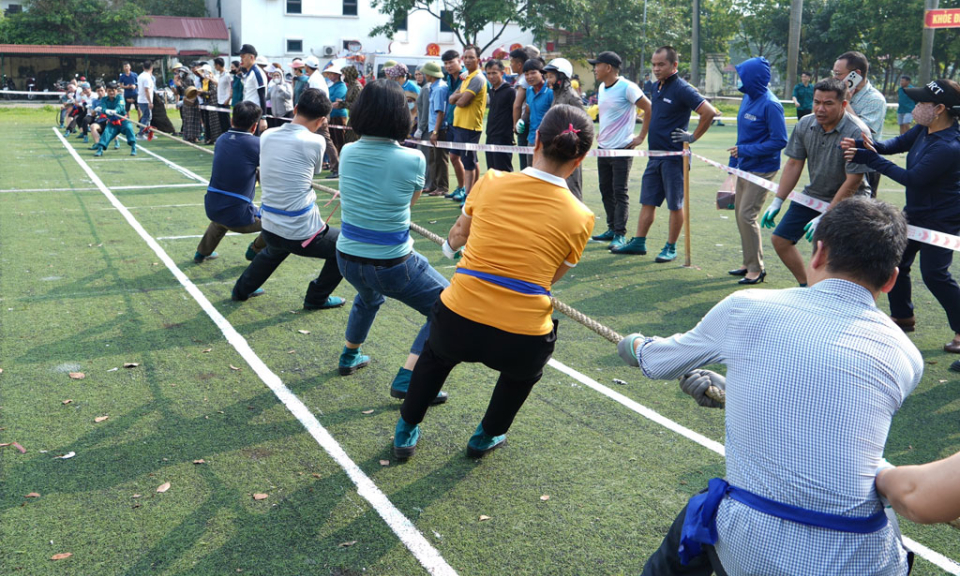 Thị xã Quế Võ tổ chức giải thể thao chào mừng các ngày lễ kỷ niệm