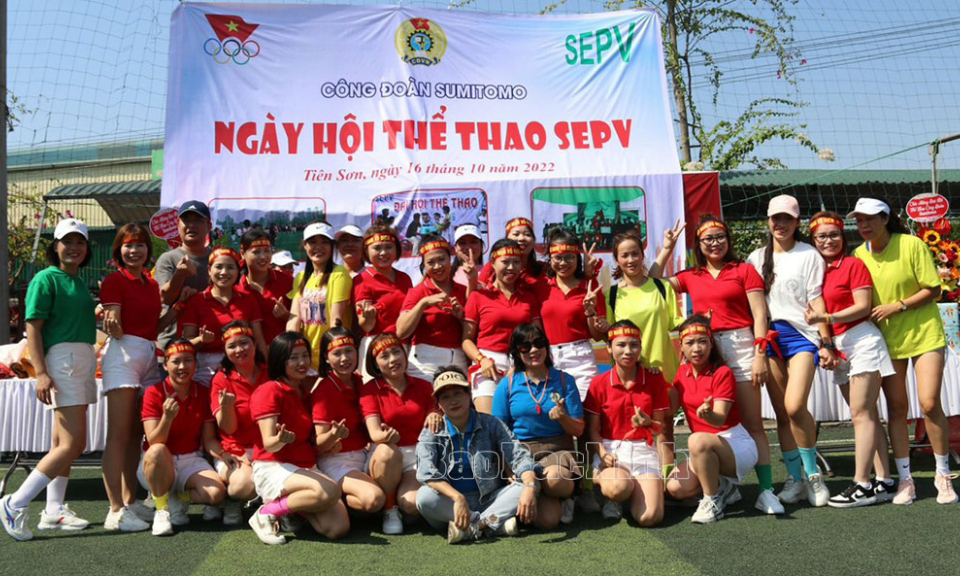Công ty TNHH Sumitomo Việt Nam thực hiện tốt các chế độ, chính sách  cho người lao động