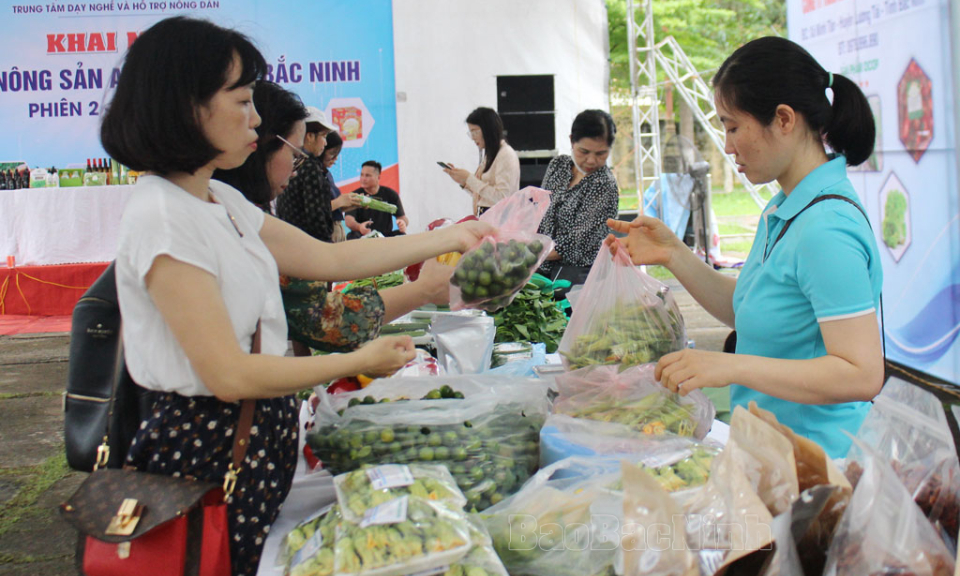 Chợ phiên Nông sản an toàn tỉnh Bắc Ninh