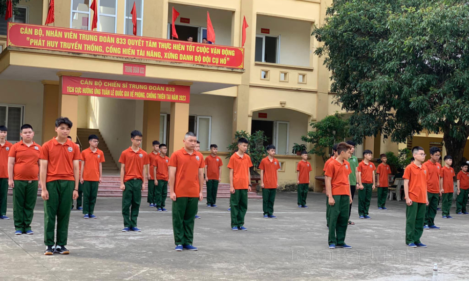 Chương trình “Học kỳ trong quân đội” tỉnh Bắc Ninh được tổ chức vào đầu tháng 6