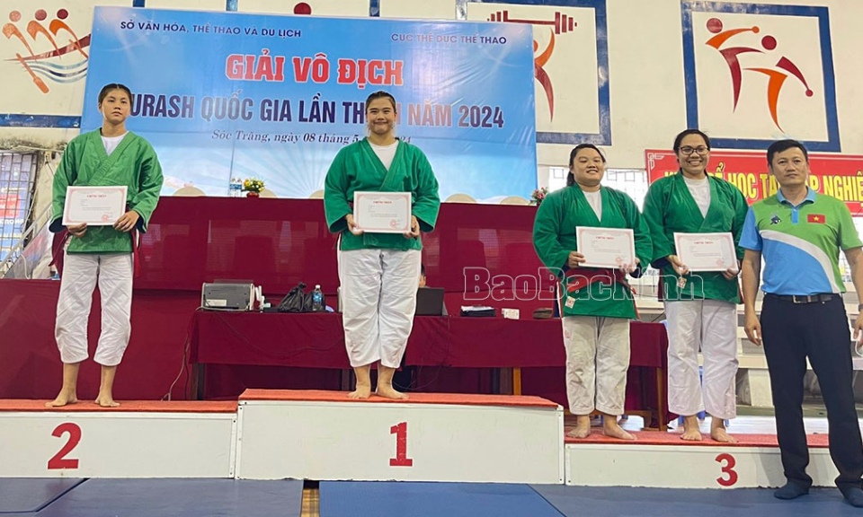Bắc Ninh giành 6 huy chương tại vô địch Kurash quốc gia lần thứ VI năm 2024