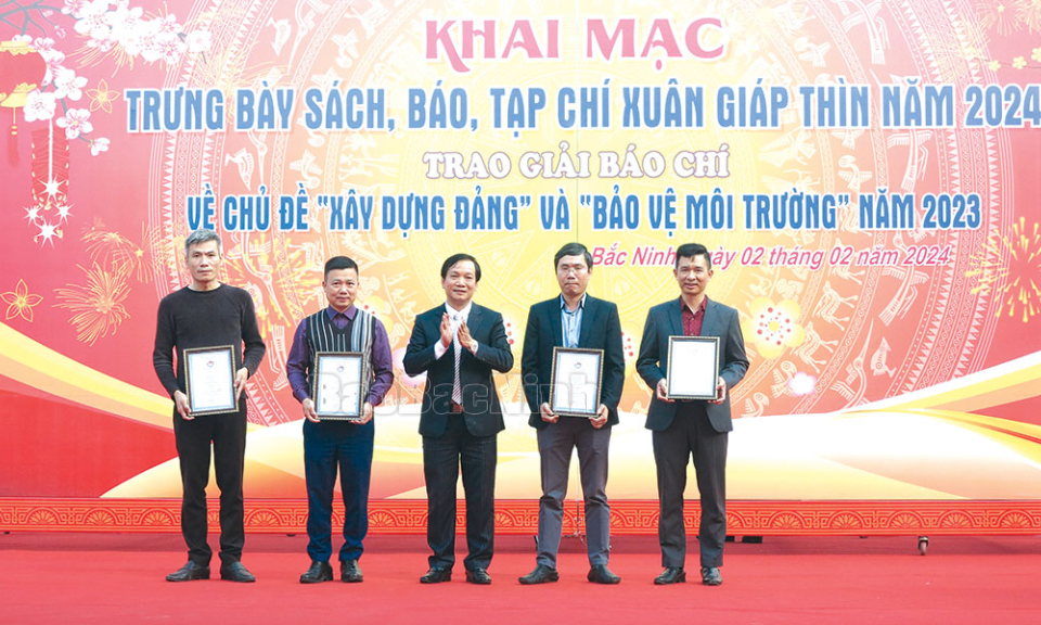 Báo chí Bắc Ninh hưởng ứng  Giải báo chí toàn quốc về xây dựng Đảng lần thứ IX-2024