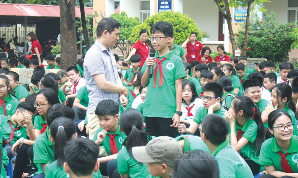 Phát huy quyền tham gia của trẻ em