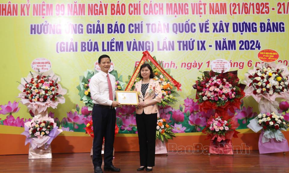 Báo chí Bắc Ninh hưởng ứng Giải Búa liềm Vàng lần thứ IX-năm 2024