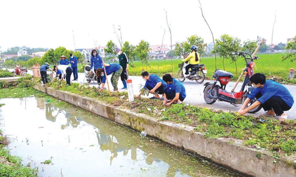 Tuổi trẻ Bắc Ninh với phong trào “Ngày Chủ nhật xanh”