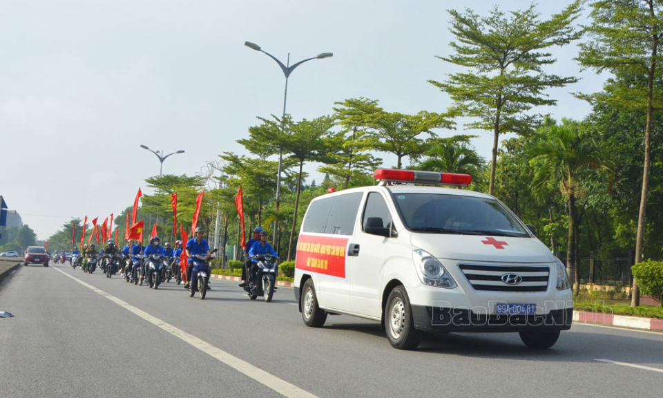 Thành phố Bắc Ninh mít tinh hưởng ứng tháng hành động phòng, chống ma túy