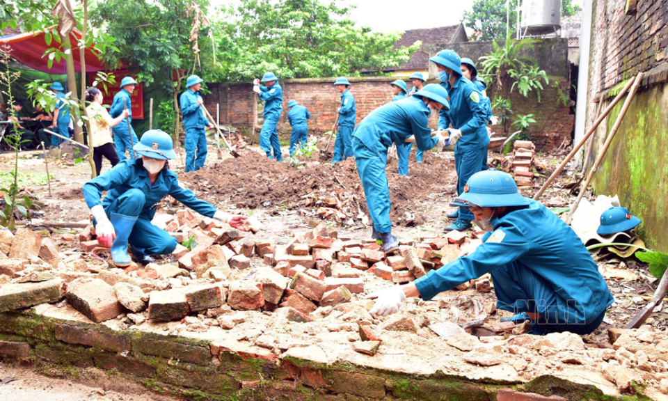 Lực lượng vũ trang Yên Phong  thi đua “Dân vận khéo”