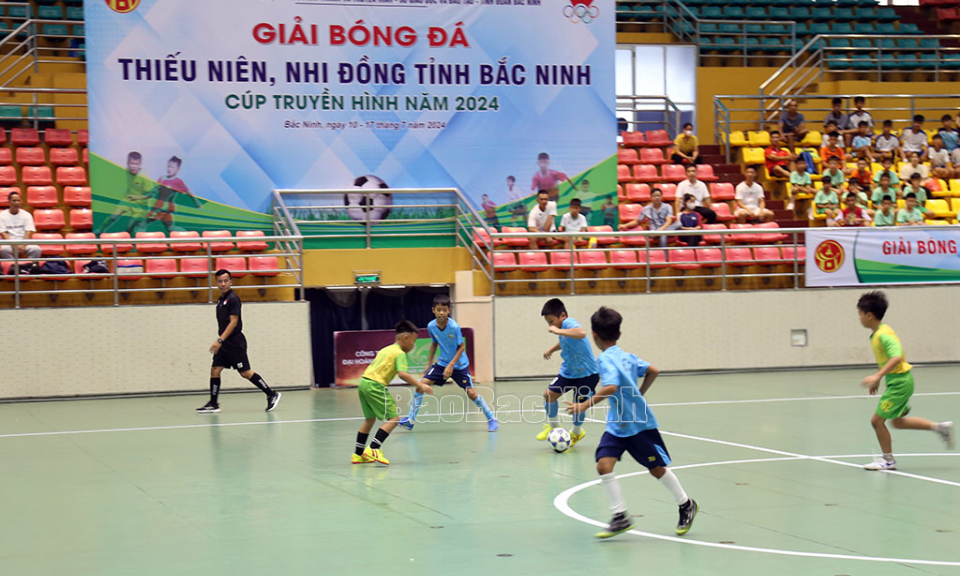 Khai mạc Giải Bóng đá Thiếu niên, Nhi đồng tỉnh Cúp Truyền hình