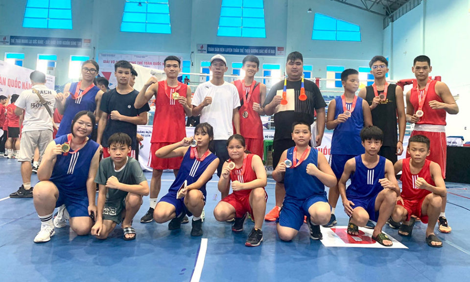 Bắc Ninh giành 16 Huy chương tại Giải vô địch Boxing trẻ toàn quốc năm 2024