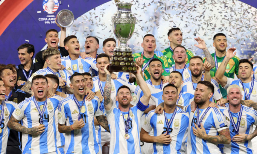 Argentina bảo vệ thành công chức vô địch Copa America