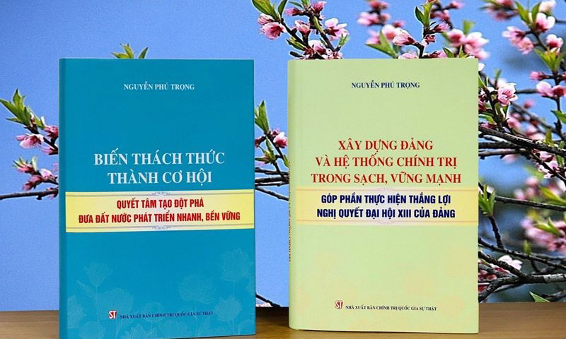 Di sản quý báu của Tổng Bí thư Nguyễn Phú Trọng qua những cuốn sách