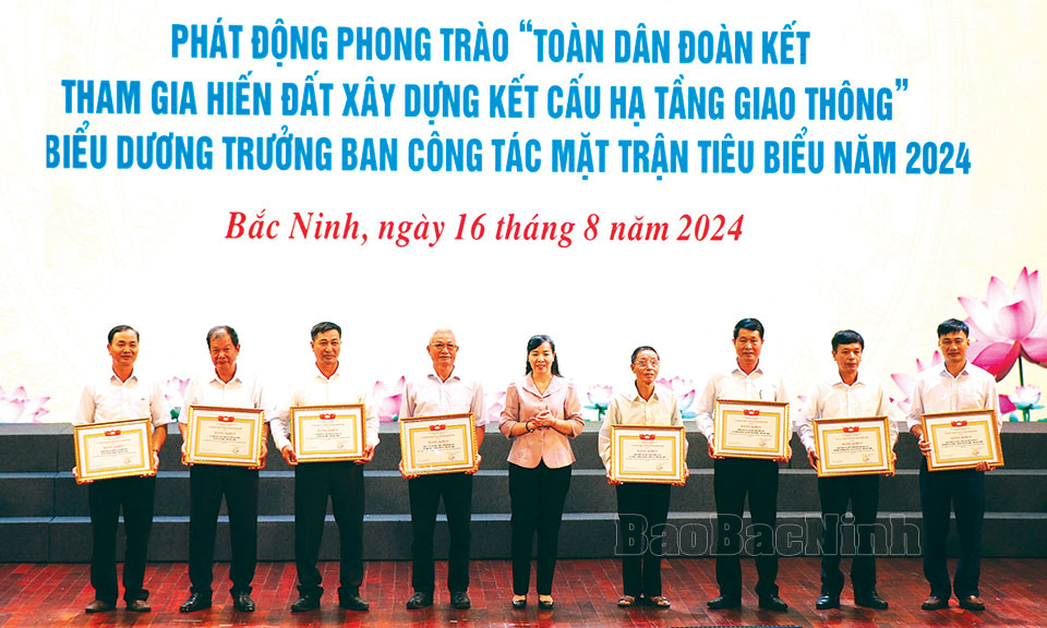 Phát huy sức mạnh đại đoàn kết toàn dân,  xây dựng tỉnh Bắc Ninh giàu đẹp, văn minh