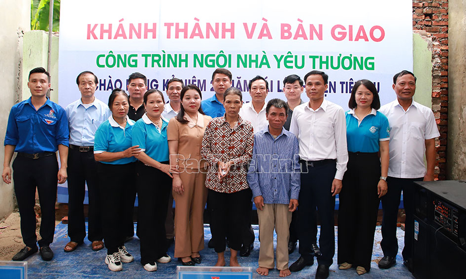 Bàn giao “Ngôi nhà yêu thương” tại xã Tri Phương