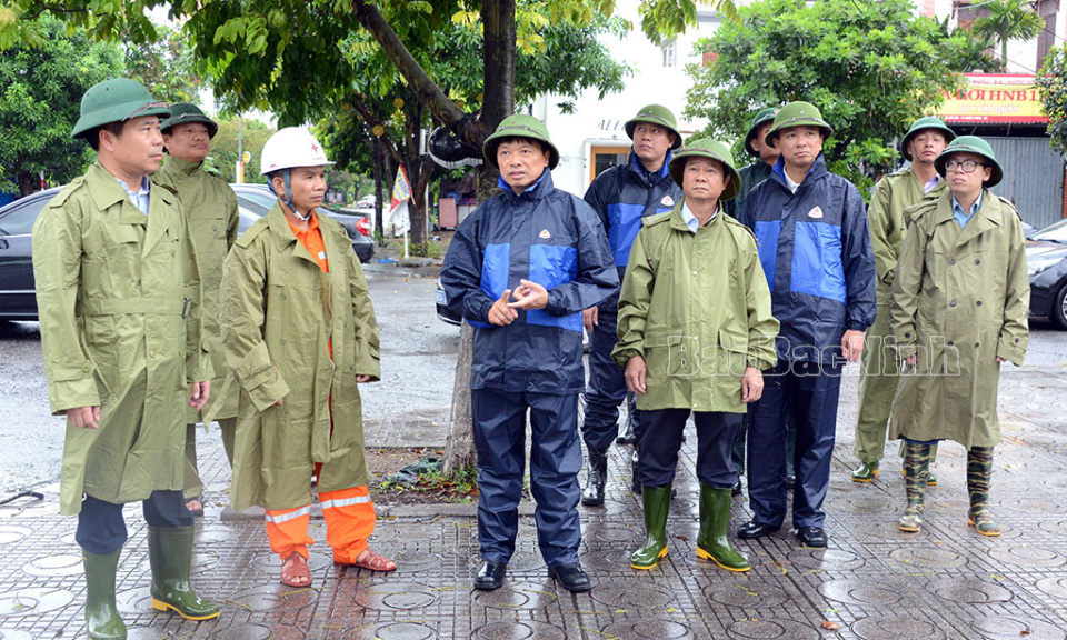 Thuận Thành chủ động các phương án phòng, chống mưa bão