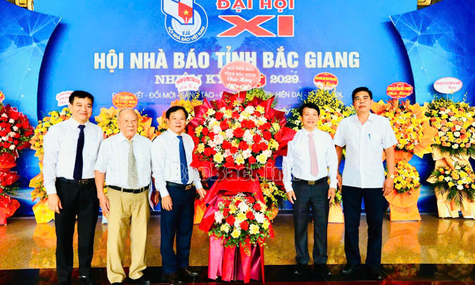 Đại hội Hội Nhà báo tỉnh Bắc Giang nhiệm kỳ 2024-2029