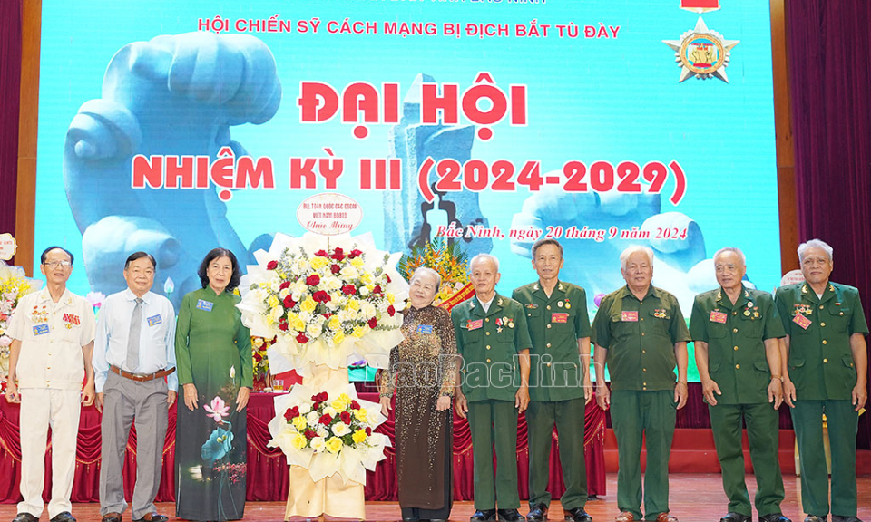 Hội Chiến sĩ cách mạng bị địch bắt tù đày tỉnh Đại hội lần thứ III