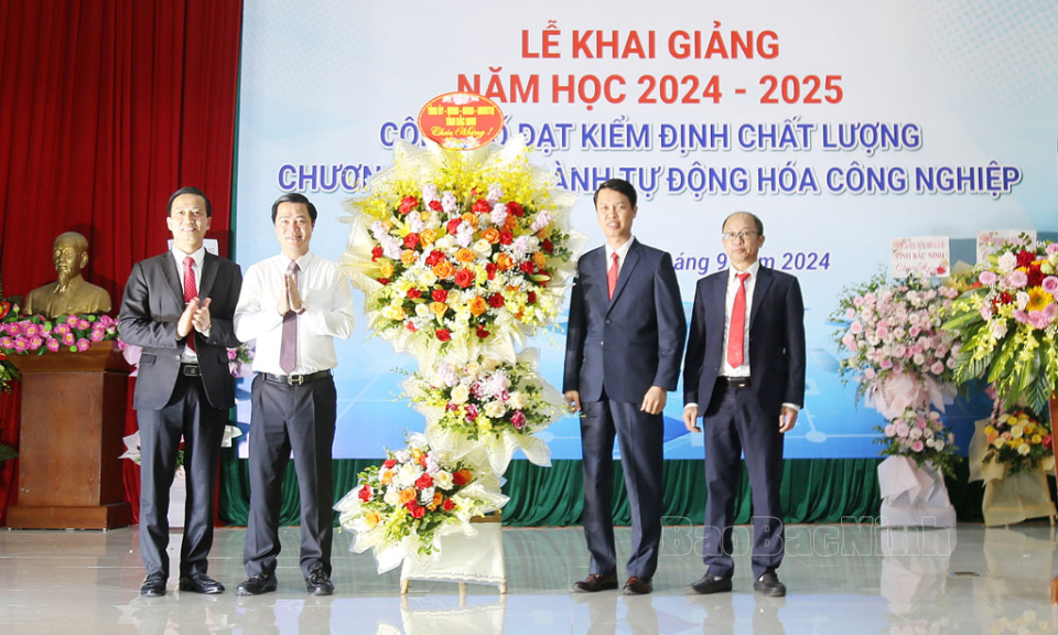 Trường Cao đẳng Công nghiệp Bắc Ninh khai giảng năm học 2024-2025