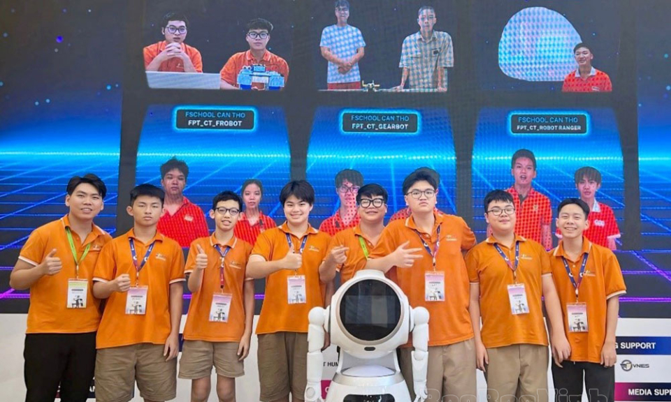 FPT School Bắc Ninh đạt giải Khuyến khích tại cuộc thi ROBOG 2024