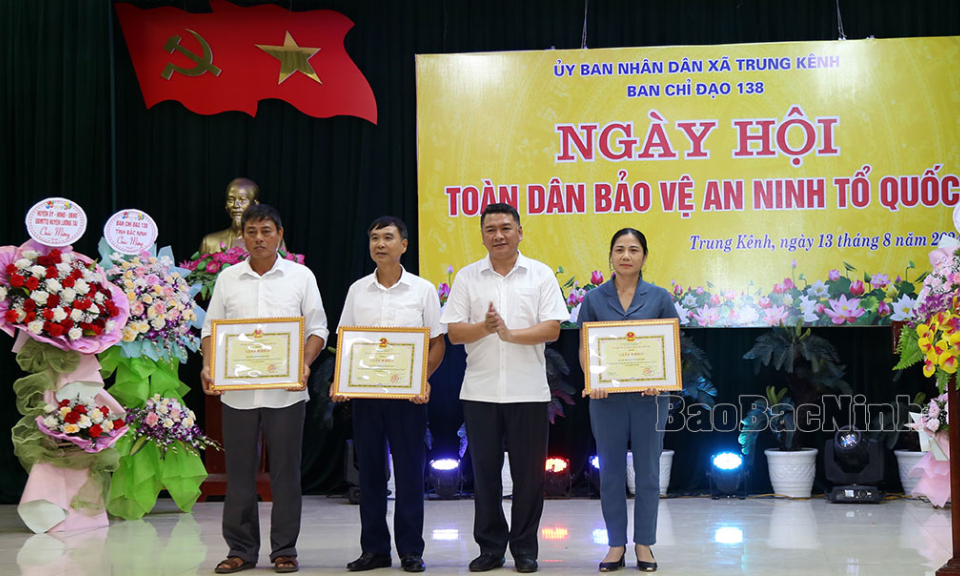 Phong trào toàn dân bảo vệ  an ninh Tổ quốc ở Trung Kênh