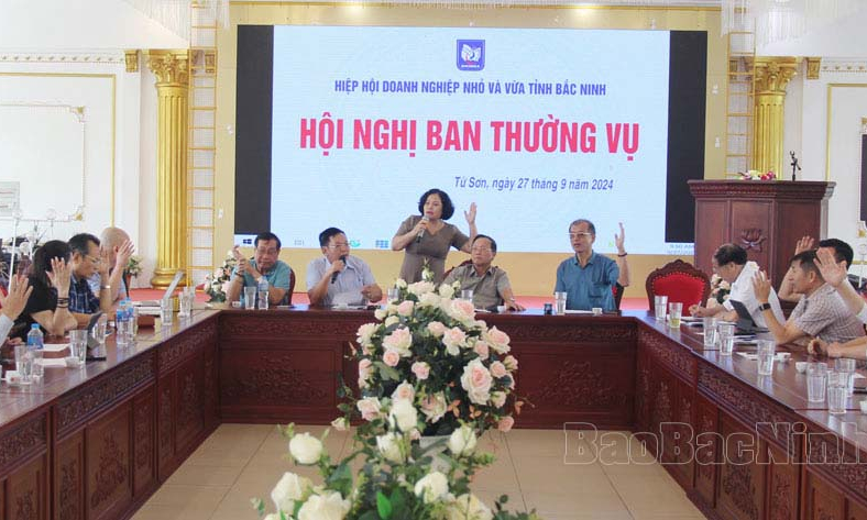 Ban Thường vụ Hiệp hội Doanh nghiệp nhỏ và vừa tỉnh tổ chức họp mở rộng