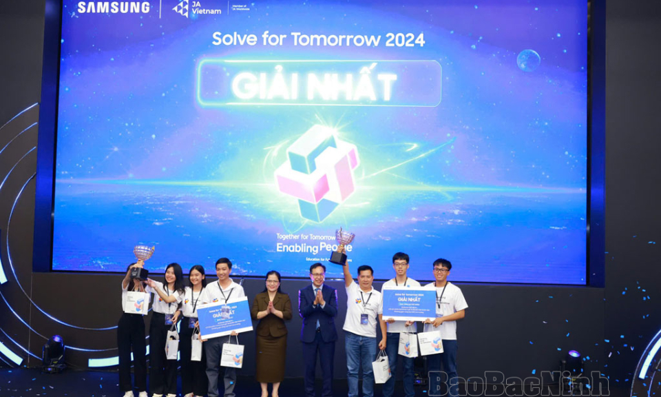 Samsung Việt Nam trao giải cuộc thi “Solve for Tomorrow” năm 2024