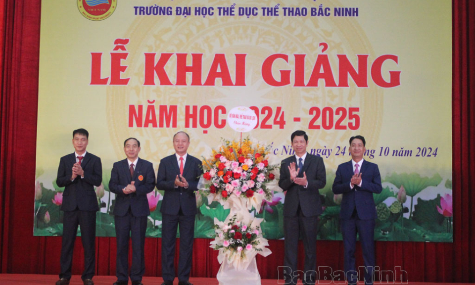 Trường Đại học Thể dục thể thao Bắc Ninh phấn đấu tiên phong trong chuyển đổi số