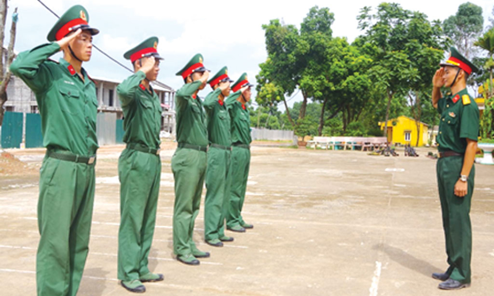 Tự hào chiến sĩ vệ binh