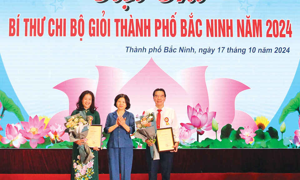 Hội thi Bí thư Chi bộ giỏi thành phố Bắc Ninh