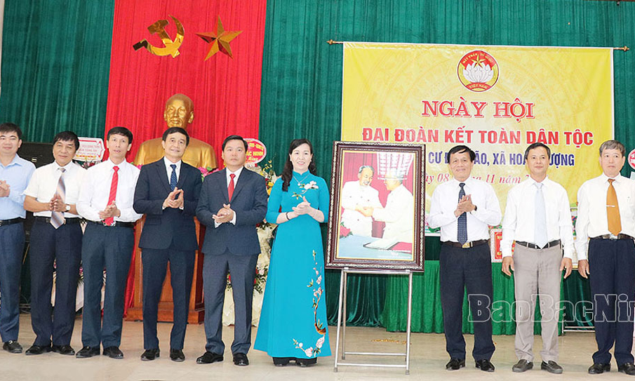 Ngày hội Đại đoàn kết toàn dân tộc tại khu dân cư Đại Mão