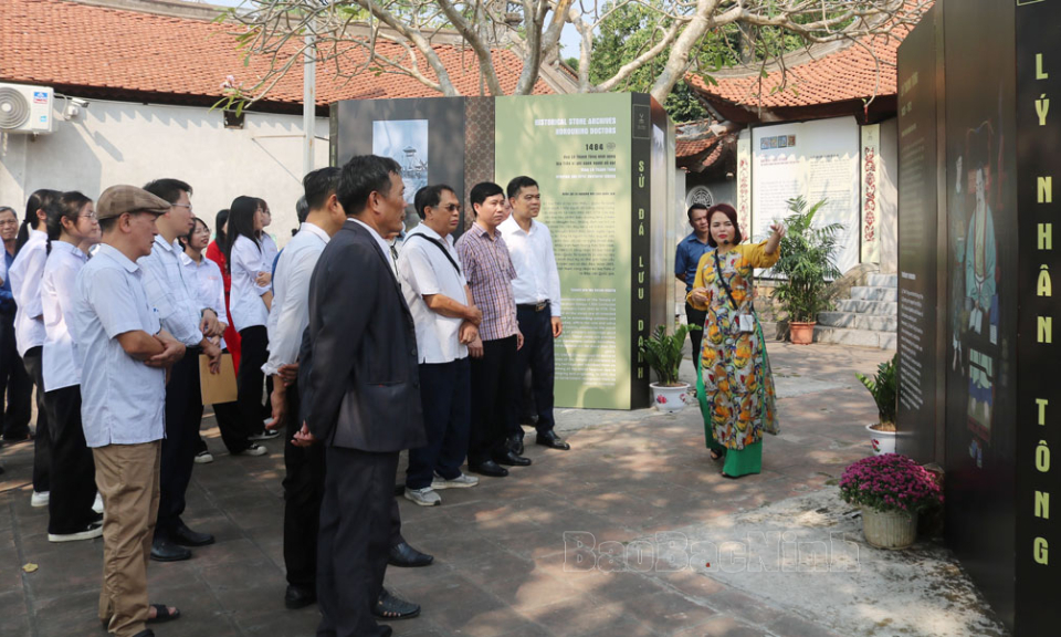 Triển lãm Văn Miếu-Quốc Tử Giám với truyền thống giáo dục khoa bảng tỉnh Bắc Ninh