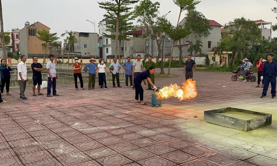 Duy trì, nhân rộng các mô hình, điển hình tiên tiến trong phong trào toàn dân bảo vệ an ninh Tổ quốc