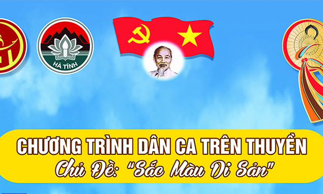 Chương trình dân ca trên thuyền - Chủ đề: "Sắc màu di sản"