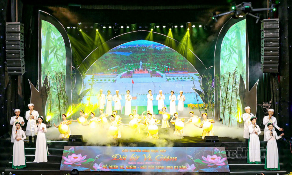 Festival “Về miền ví, giặm - Kết nối tinh hoa di sản”