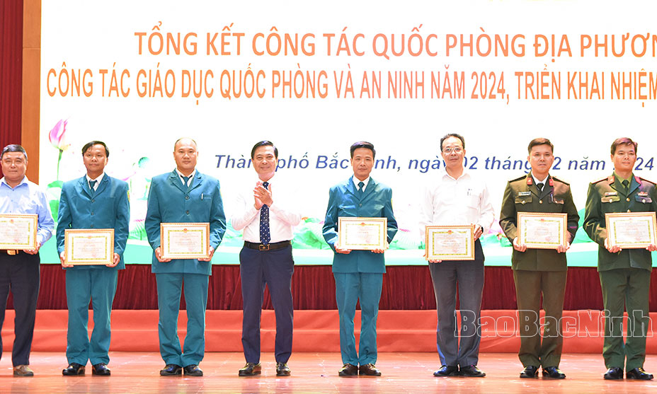 Thành phố Bắc Ninh tổng kết công tác quốc phòng địa phương năm 2024