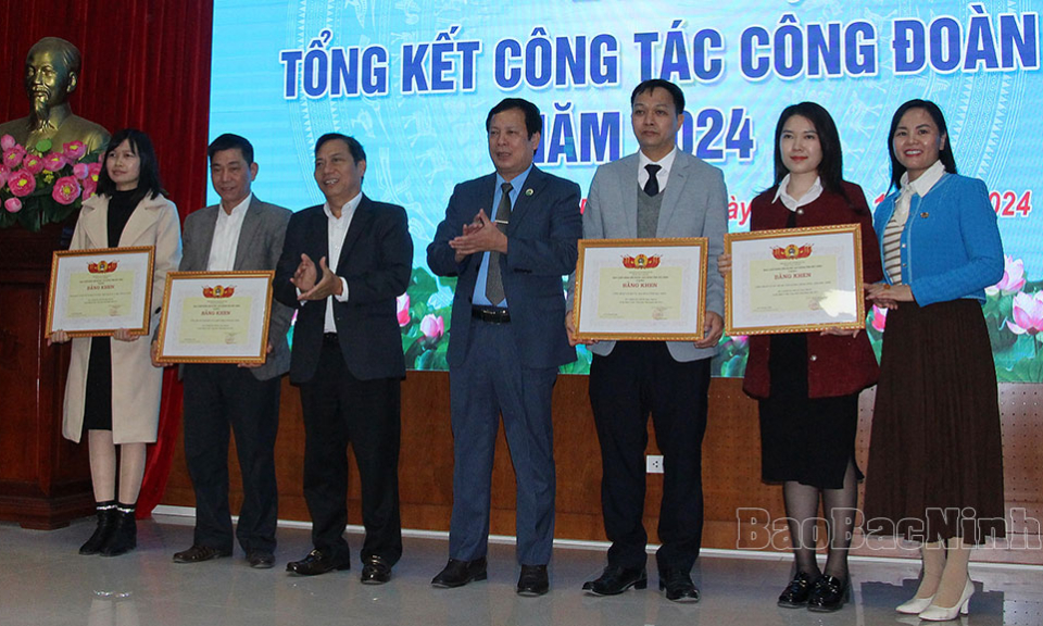 Công đoàn Viên chức tỉnh tổng kết công tác năm 2024