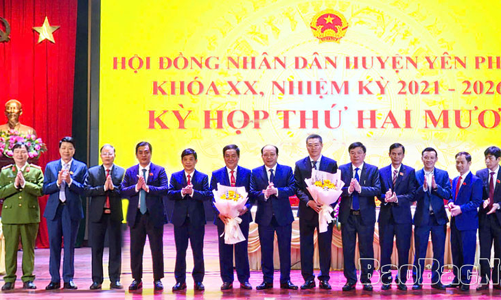 Kỳ họp thứ 20, HĐND huyện Yên Phong khóa XX, nhiệm kỳ 2021-2026