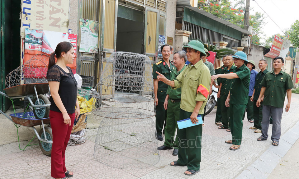 Cựu chiến binh xây dựng văn hóa giao thông