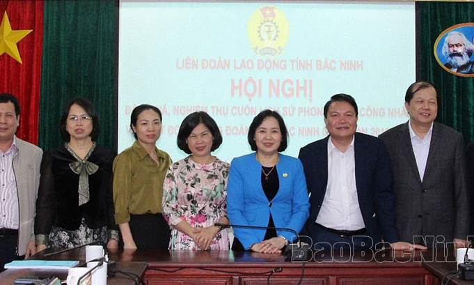 Nghiệm thu sách “Lịch sử phong trào công nhân và Công đoàn tỉnh Bắc Ninh”